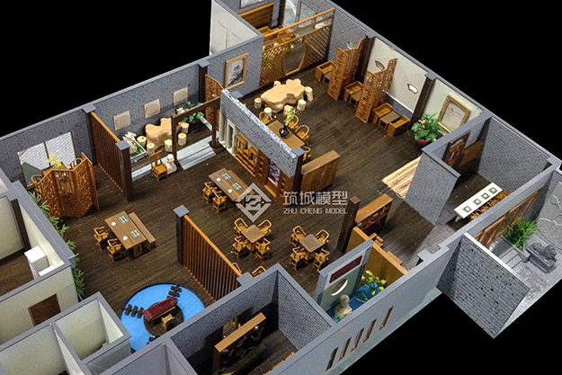 中式餐廳2 - 北京筑城世紀模型公司案例