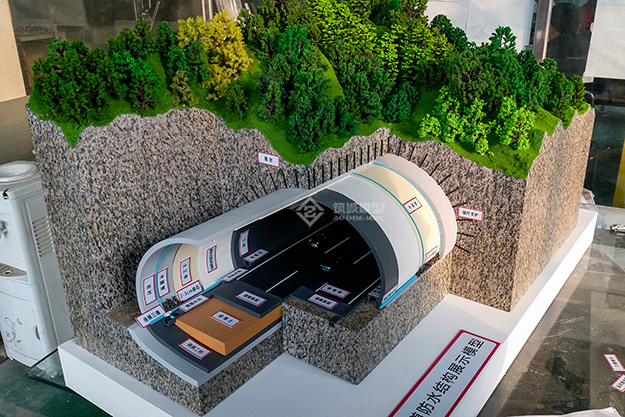 公路隧道模型 - 北京筑城世紀模型公司案例