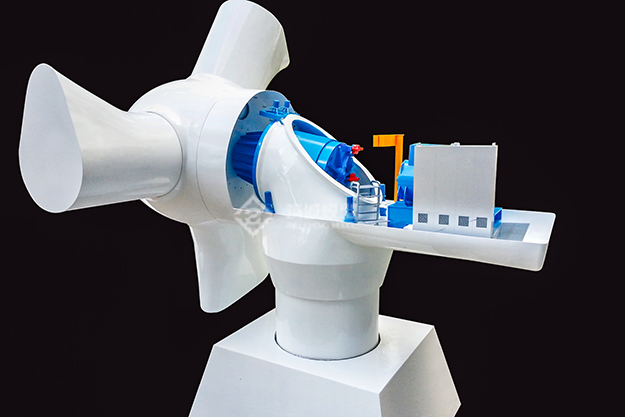 風機機箱剖視圖 - 北京筑城世紀模型公司案例