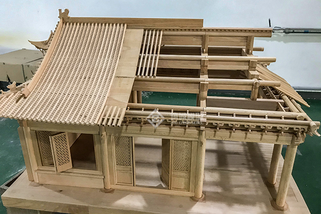 廡殿古建筑模型 - 北京筑城世紀模型公司案例